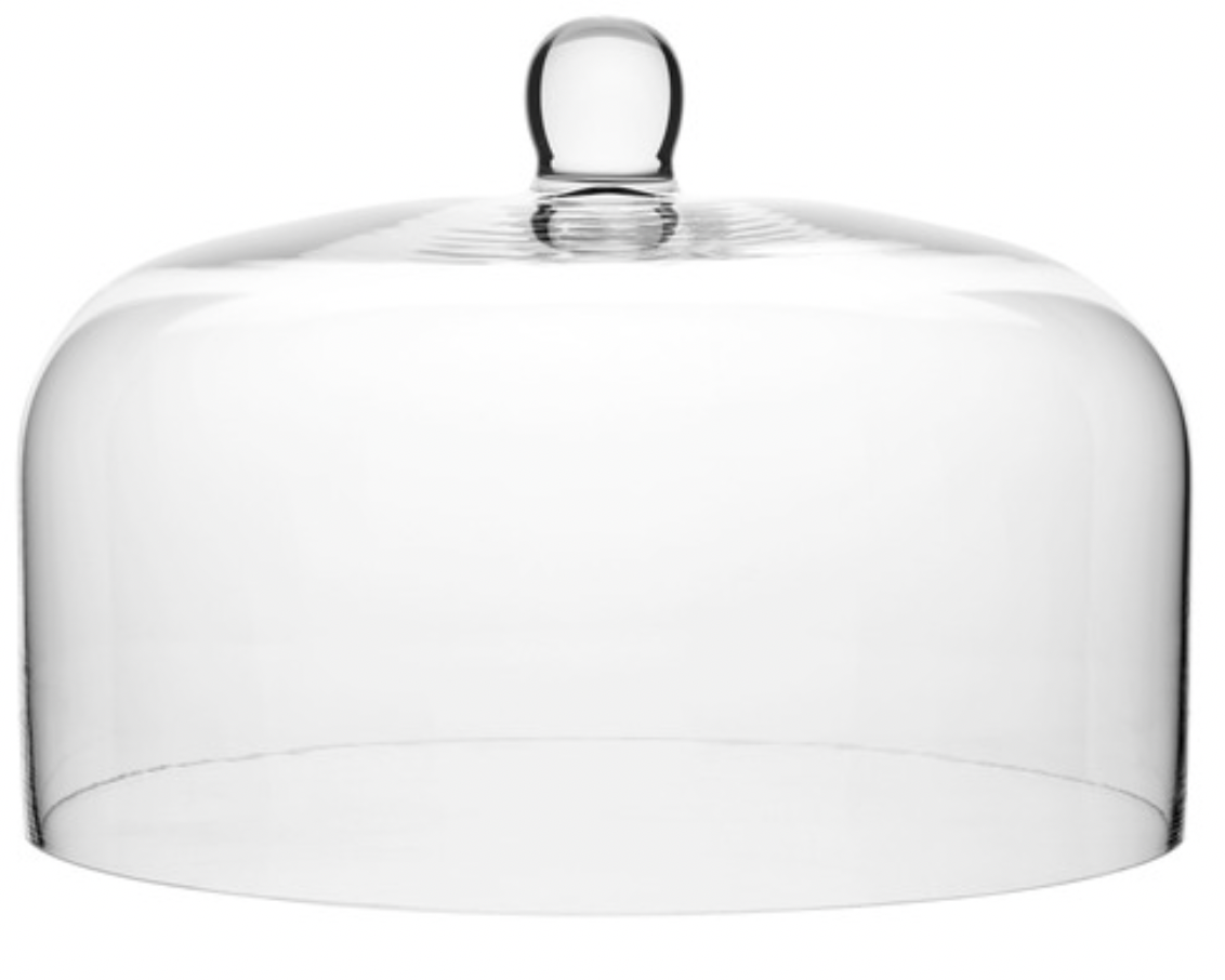 Classic 28cm Glass Cake Dome